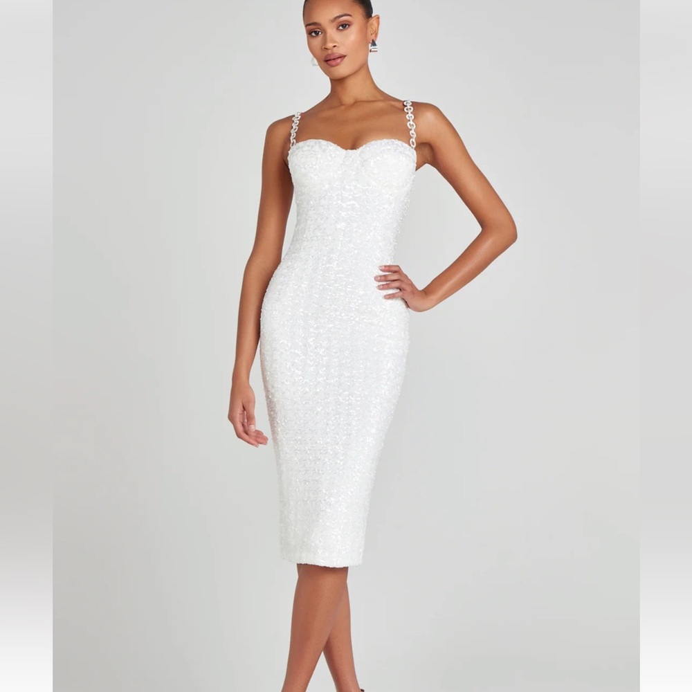 Nadine Merabi Nina Midi Dress